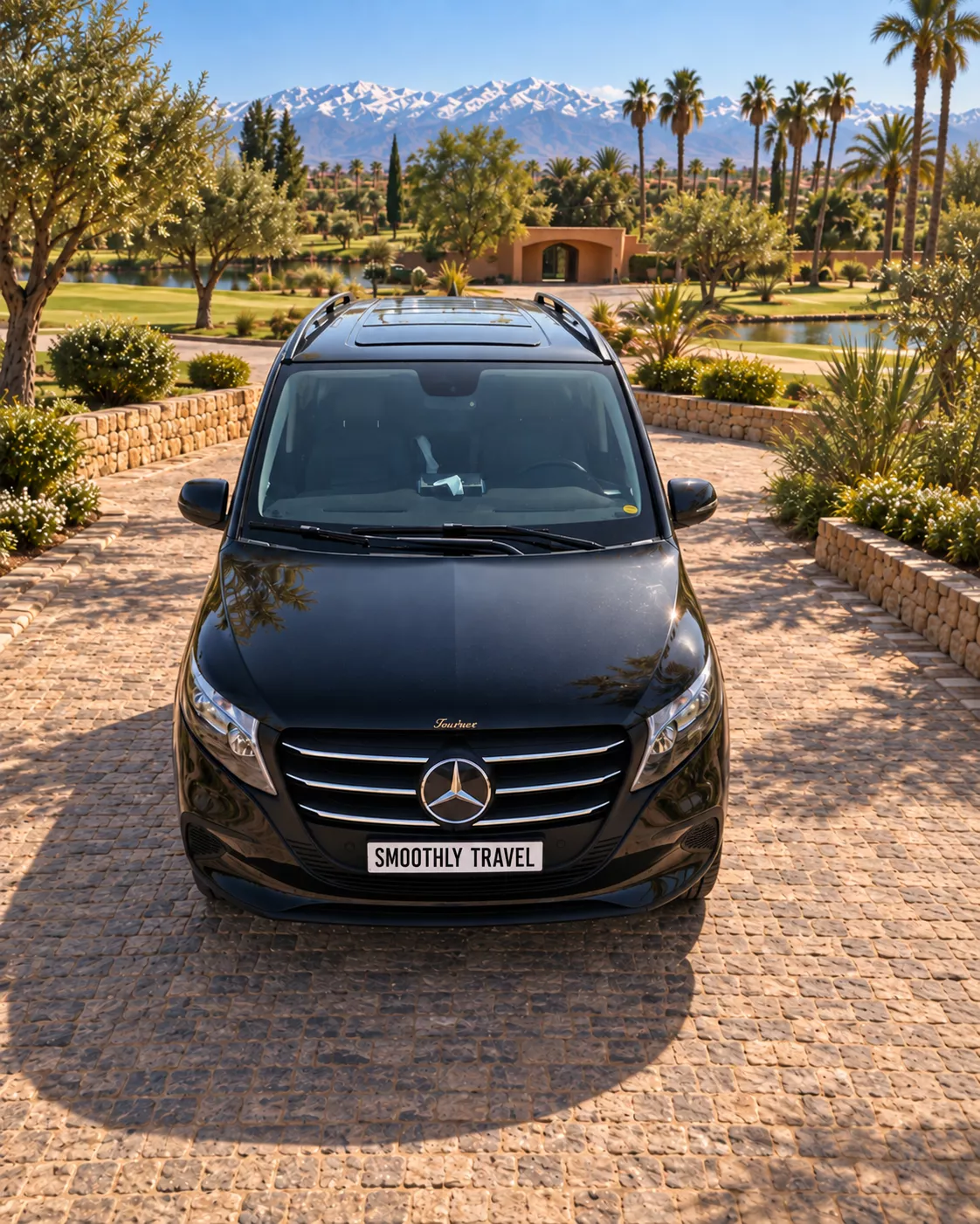 Black Mercedes-Benz Vito Tourer